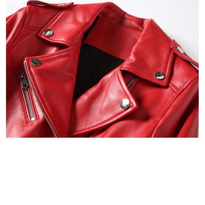 Women’s High-Quality Genuine Sheep Skin Leather Jacket