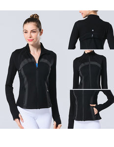 Women's Variety Selection of Body Form Fitted Workout Fitness Jackets