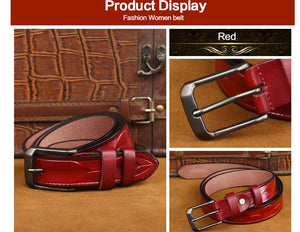 Hand Crafted Women's Genuine Fine Quality Leather Belts