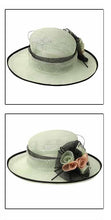 Load image into Gallery viewer, Could Tea-Time w/ Us Wearing This Fabulous Style Brim - Ailime Designs