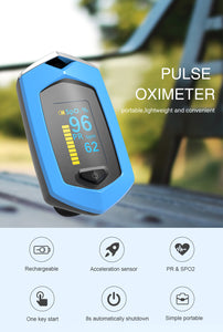 Health Care Pulse Blood Oxygen Monitor- Medical Supplies
