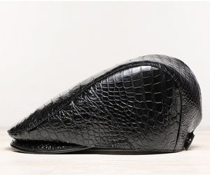 100% Genuine Crocodile Leather Skin Caps - Ailime Designs