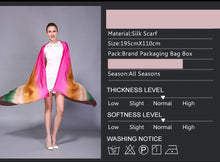 Load image into Gallery viewer, Women&#39;s Rainbow Design Elegant Scarves - Fine Quality Accessories
