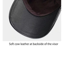 Load image into Gallery viewer, 100% Genuine Brown Ostrich Leather Skin Caps - Ailime Designs