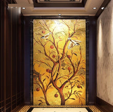 Load image into Gallery viewer, Handmade Birds &amp; Fruit Tree Design Mosaic Tile
