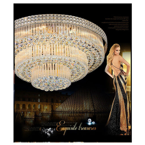 Modern Style Crystal Ceiling Lamps - Ailime Designs
