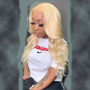 Sassy Blonde Bodywave Lace Front Human Hair Wigs -  Ailime Designs