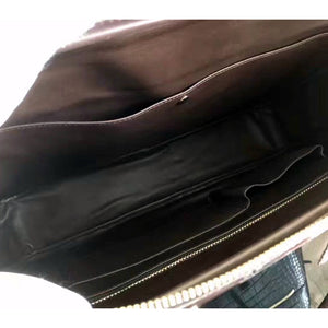 100% Genuine Crocodile Leather Skin Men Briefcase Bags - Ailime Designs