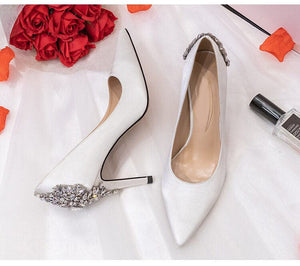 Women’s Beautiful Crystal Design Shoes  – Fashion Footwear
