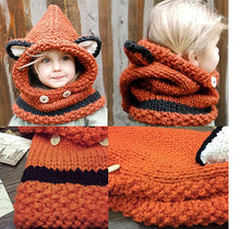 Load image into Gallery viewer, Children&#39;s Stylish Cute Animal Knitted Hats – Sun Protectors - Ailime Designs