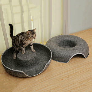 Animal Donut-Shape Interactive Play Basket - Ailime Designs