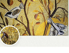 Load image into Gallery viewer, Handmade Birds &amp; Fruit Tree Design Mosaic Tile