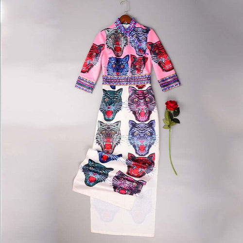 Women's Screen Print Design Stylish Summer Maxi Dresses - Ailime Designs