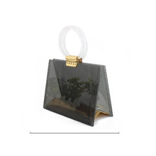 Load image into Gallery viewer, Box Shape Design Women&#39;s Transparent Tote Bags - Ailime Designs - Ailime Designs