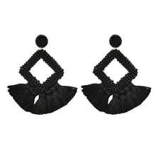 Load image into Gallery viewer, Women&#39;s Fringe Beaded Design Earring