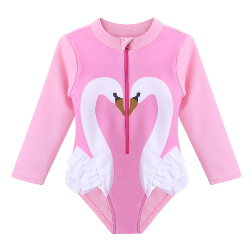 Adorable Children's Long Sleeve Swimsuits