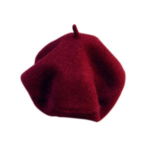 Children's Wool Felt Beret Hats - Ailime Designs