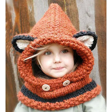 Load image into Gallery viewer, Children&#39;s Stylish Cute Animal Knitted Hats – Sun Protectors - Ailime Designs