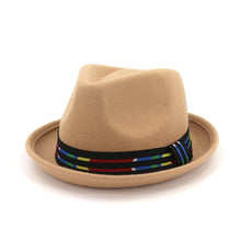 Load image into Gallery viewer, Fantastic Stylish  Red Fedora Brim Hats - Ailime Designs