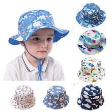 Load image into Gallery viewer, Children Stylish Bucket Hats – Sun Protectors - Ailime Designs