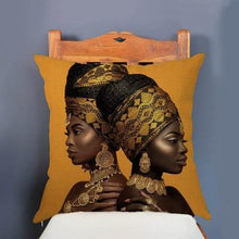 Load image into Gallery viewer, African Queens Bridal Special Moments - Decorative Pillow Designs