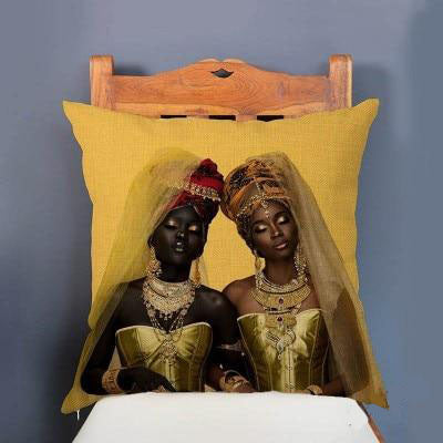 African Queens Bridal Special Moments - Decorative Pillow Designs