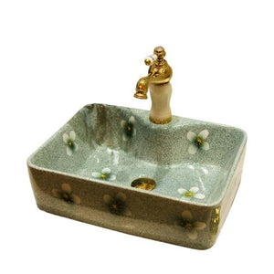 Decorative Bathroom Basin Top-mount Sinks- Ailime Designs