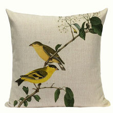 Load image into Gallery viewer, Bird Print Design Throw Pillowcases
