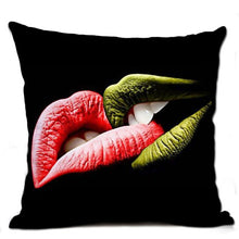 Load image into Gallery viewer, Decorative Lips Print Design Throw Pillows
