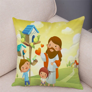 Biblical Design Illustrations - Throw Pillows