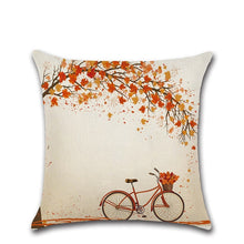 Load image into Gallery viewer, Autumn Leaf Print Design Throw Pillows