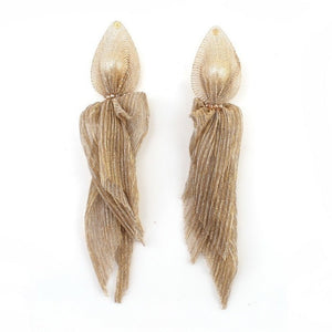 Women's Handmade Simulated Pearl Drop Earrings - Ailime Designs