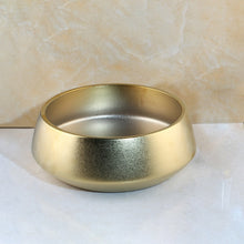 Load image into Gallery viewer, Decorative Light Gold Bathroom Basin Top-mount Sinks - Ailime Designs