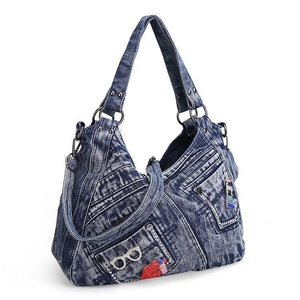 High Street Denim Style Handbags - Ailime Designs