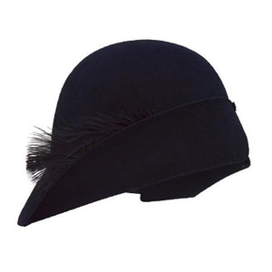 Elegant Women's Vintage Style Wool Cloche Hats - Ailime Designs - Ailime Designs