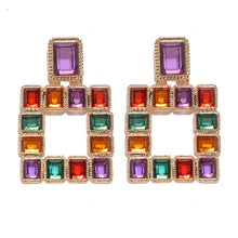 Load image into Gallery viewer, Bohemian Geometric Design Women Earrings - Ailime Designs