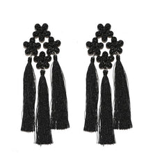 Load image into Gallery viewer, Best Yellow Tassel Earrings for Women - Ailime Designs
