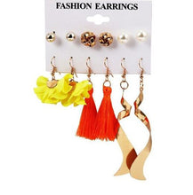 Load image into Gallery viewer, Diamonds, Loops, Triangles &amp; Various Style Design Drop Earrings - Ailime Designs