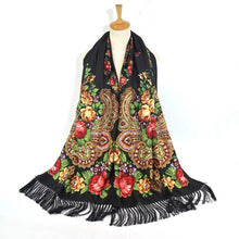 Load image into Gallery viewer, Women&#39;s Fringe Shawl Style Scarves