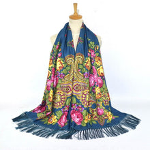 Load image into Gallery viewer, Women&#39;s Fringe Shawl Style Scarves
