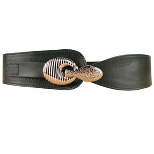 Genuine Leather Skin Women's Stylish Cummerbund Belts