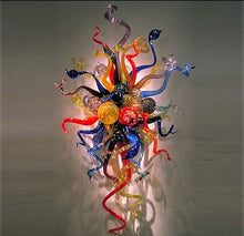 Load image into Gallery viewer, Blown Glass Abstract Octopus Design Wall Sconce LED Light Fixture