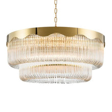 Load image into Gallery viewer, Elegant Scallop Edge Gold Design Ceiling Light Fixture
