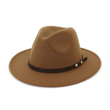 Load image into Gallery viewer, Hot Red Stylish Fedora Brim Hats - Ailime Designs
