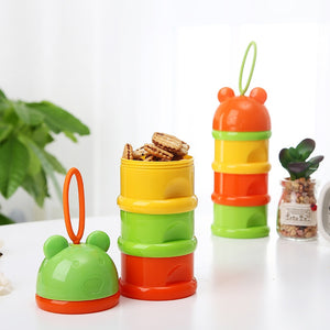 Children's 3-Layer Stackable Storage Containers