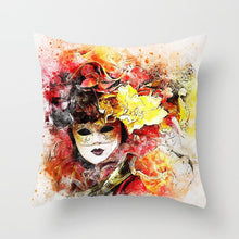 Load image into Gallery viewer, Lovely Watercolor Screen Print Design Throw Pillows - Ailime Designs