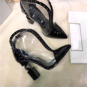 Women's Transparent Sexy Hot Ankle Boots