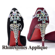 Load image into Gallery viewer, Decorative Rhinestone Shoe Appliques
