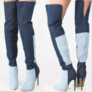 Women’s Stylish Thigh-High Boots – Fine Quality Accessories