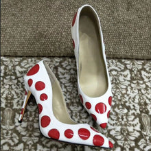 Load image into Gallery viewer, Women&#39;s Spring-Time Polka Dots Design Stylish Pumps